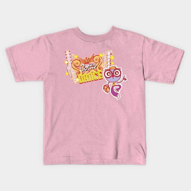 Gotta Dance Tap Cat Kids T-Shirt by Gotta Dance